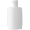 .5 OZ WHITE LDPE PLASTIC STRAIGHT SIDED OVAL BOTTLE 15-415 NECK FINISH