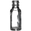 Skip to the beginning of the images gallery SKU 052008 0.5 OZ CLEAR GLASS BOSTON ROUND BOTTLE 18-400 NECK FINISH