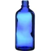 00 ML BLUE GLASS ROUND DROPPER BOTTLE 18MM NECK FINISH