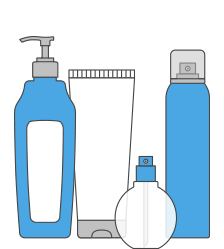 Personal care packaging plastic bottle