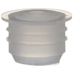 NATURAL LDPE PLASTIC ORIFICE REDUCER FITMENT - 3 MM ORIFICE