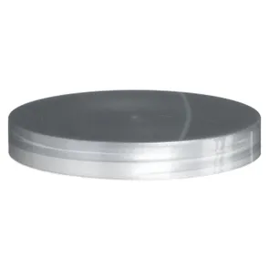 SILVER CONTINUOUS THREAD PP PLASTIC CLOSURE - FS5-10/C1S VENTED LINER