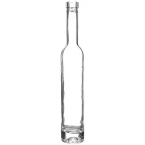 375 ML CLEAR GLASS ICE WINE NIAGRA BOTTLE 18.5 MM BAR TOP NECK FINISH