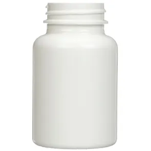 120 CC WHITE HDPE ROUND PACKER BOTTLE 38-400 NECK FINISH