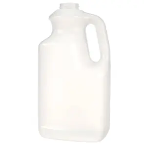 64 OZ NATURAL P/P PLASTIC HANDLED OBLONG JUG 38-400 NECK FINISH