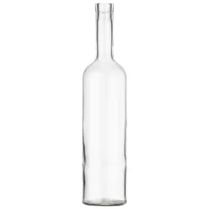 750 ML CLEAR GLASS CALIFORNIA LIQUOR BOTTLE