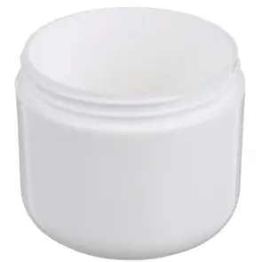 4 OZ WHITE PP PLASTIC DOUBLE WALL JAR 70-400 NECK FINISH