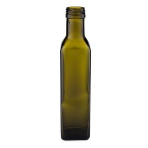 Glass Square Marasca Oil Bottles