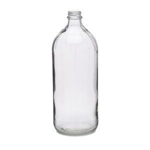 32 oz Clear Glass Vinegar Bottles