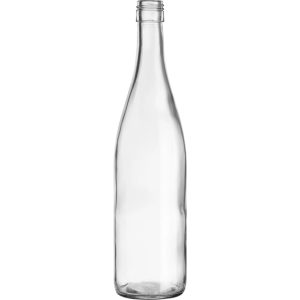 750 ml Clear Ana Hock Wine Bottles, ROPE Finish