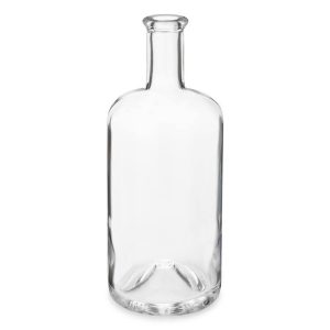 375 ml Clear Glass Juniper Liquor Bottles